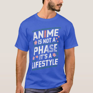 Anime is geen fase, het is een levensstijl jongen t-shirt