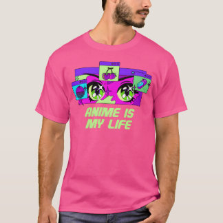 Anime Is Leven Manga Introvert Japanse Animatie f T-shirt