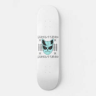 Anime Japanse kat Skateboard