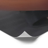 Anime jeune guitariste | AI Art Poster (Coin)