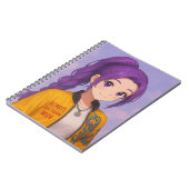 Anime K-Pop Idol Group | Original Manga-Style Pop  Notitieboek (Linkerzijde)