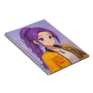 Anime K-Pop Idolgroep Originele Manga-Stijl Pop Notitieboek