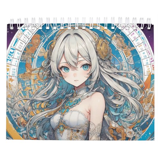 Anime Kalender (Achterkant)