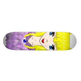 Anime Kat Girl Skateboard