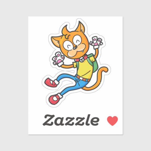 Anime kat sticker (Vel)