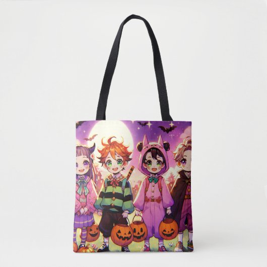 Anime Kind Halloween Draagtas (Voorkant)
