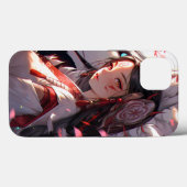 Anime Kitsune Meisje Leuke Fox Fantasy Kunst Case-Mate iPhone Case (Achterkant (horizontaal))