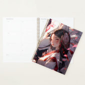Anime Kitsune Meisje Leuke Fox Fantasy Kunst Planner (Display)
