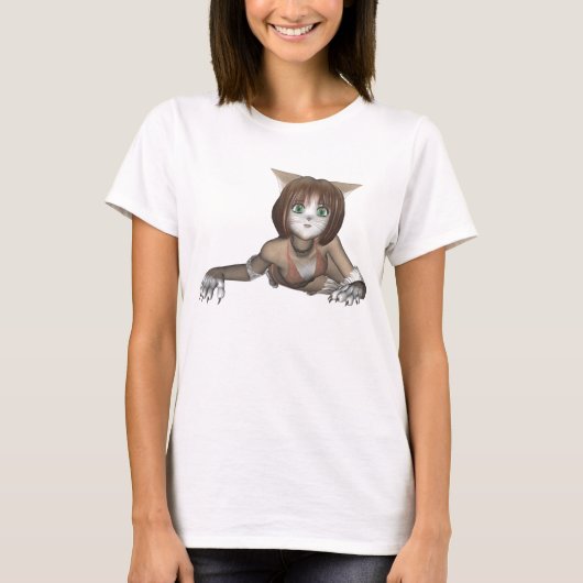 Anime Kitten Shirt (Voorkant)