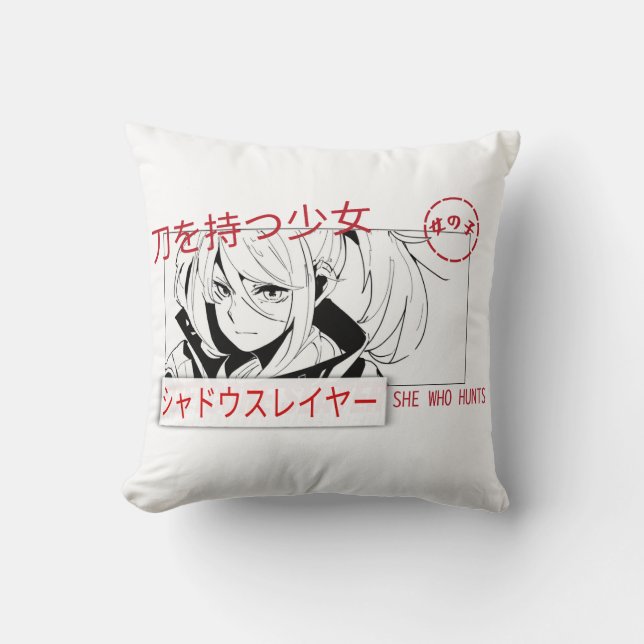 Anime Knuffelkussen Kussen (Voorkant)