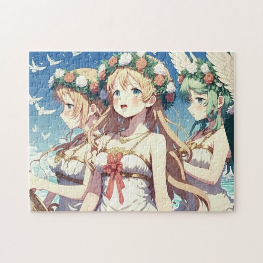 Anime koren legpuzzel (Horizontaal)