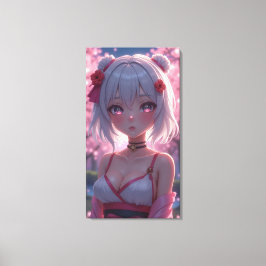 anime kunst. canvas afdruk