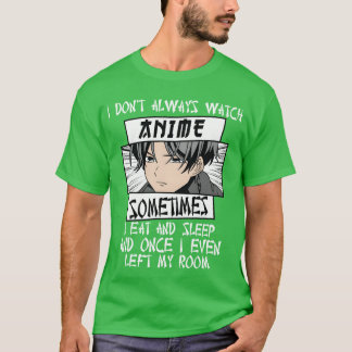 Anime-kunst voor mannen Vrouwmensen Meisjes Anime T-shirt