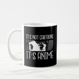 Anime L Het zijn geen Cartoons Het is Anime L Anim Koffiemok