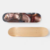 Anime lang haarheet ontwerp skateboard (Horizontaal)