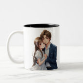 Anime Lovebirds Mug (Gauche)