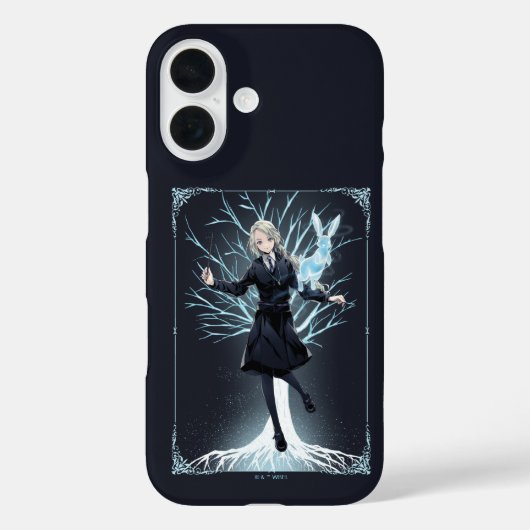Anime Luna Lovegoods Patronus is een konijn Case-Mate iPhone Case (Achterkant)