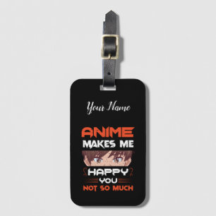 Anime maakt me blij dat je niet zo veel bagagelabel