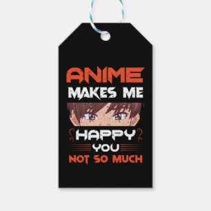 Anime maakt me blij dat je niet zo veel cadeaulabel