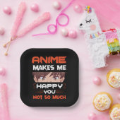 Anime maakt me blij dat je niet zo veel papieren bordje (Feest)