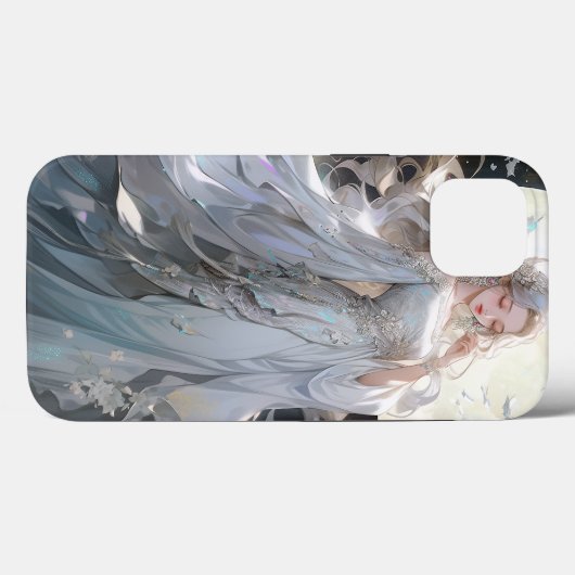 Anime Maan Prinses Fantasy Kunst Case-Mate iPhone Case (Achterkant (horizontaal))