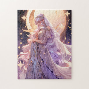 Anime Maan Prinses Fantasy Kunst Legpuzzel