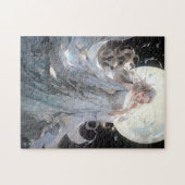 Anime Maan Prinses Fantasy Kunst Legpuzzel (Horizontaal)