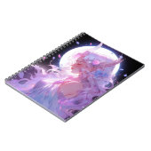 Anime Maan Prinses Fantasy Kunst Notitieboek (Linkerzijde)
