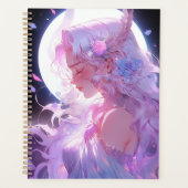 Anime Maan Prinses Fantasy Kunst Planner (Voorkant)