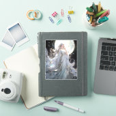 Anime Maan Prinses Fantasy Kunst Sticker (iPad Cover)