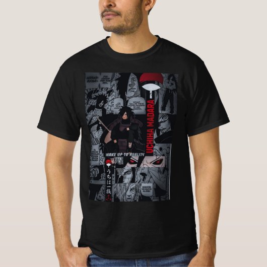 Anime : Madara Uchiha Legacy T-Shirt (Devant)