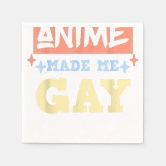Anime Made Me Gay Funny Anime Meme LBGTQ Gay Pride Servet