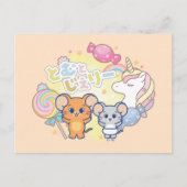 Anime Magical Candyland beroemd gemaakt door Jerry Briefkaart (Voorkant)