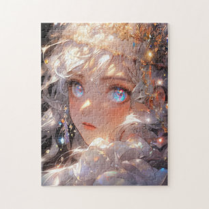 Anime Magisch Meisje Fantasy Kunst Legpuzzel