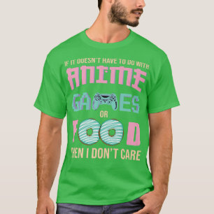 Anime manga gaminggamer Japanse stijl T-shirt
