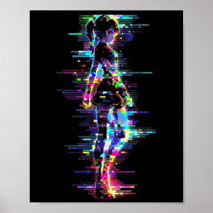Anime Manga Graphic Kleurrijke kunstwerken Anime Poster
