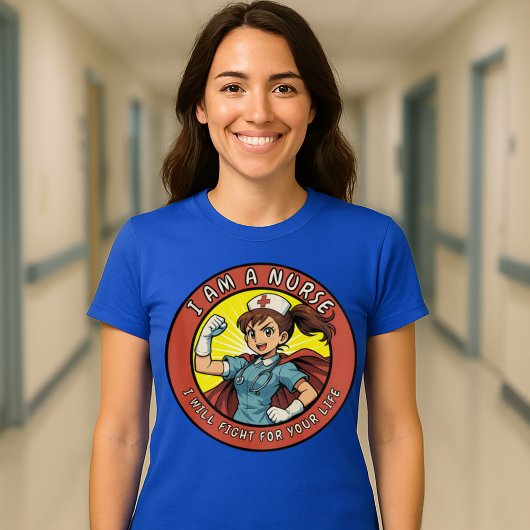 Anime Manga Hero Nurse T-shirt