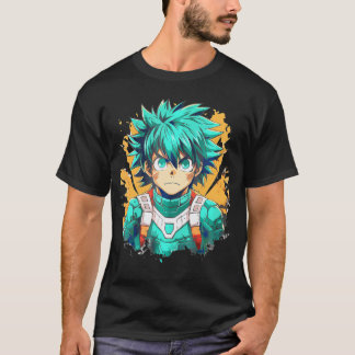 Anime Manga Mannelijk Karakter T-shirt
