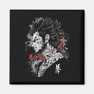 Anime Manga Motief Illustratie Anime Magneet