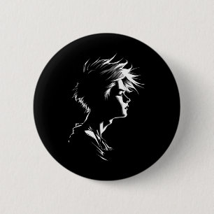 Anime Manga Motief Kunstwerk Anime 1 Ronde Button 5,7 Cm