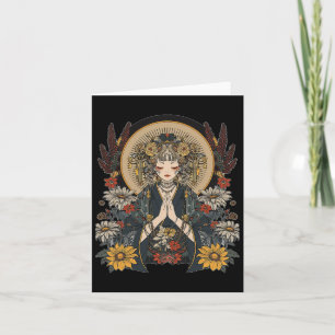 Anime Manga Motief Mandala Kunstwerk Anime Kaart