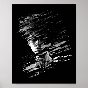 Anime Manga Motief Pixel Illustratie Anime Poster