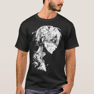 Anime Manga Motief Tekenen Kunstwerk Anime T-shirt