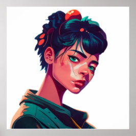 Anime manga pop kunst liefhebbers pop liefhebbers poster