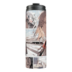 Anime Manga Strip Stijl Bekertube Thermosbeker