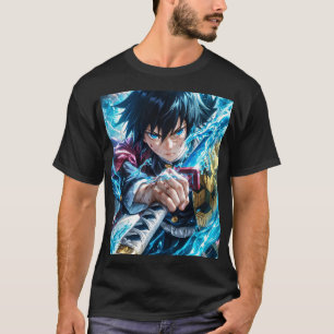 Anime manga zwaard t-shirt