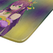 Anime Mardi Gras King cake Snijplank (Hoek)