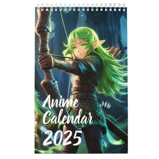 Anime meisje 12 maanden kalender (Hoes)
