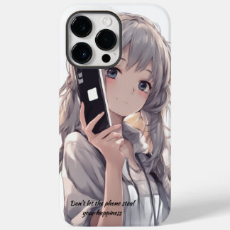 ANIME MEISJE Grijs haar Case-Mate iPhone 14 Pro Max Hoesje