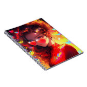 Anime meisje harten notitieboek (Rechterzijde)